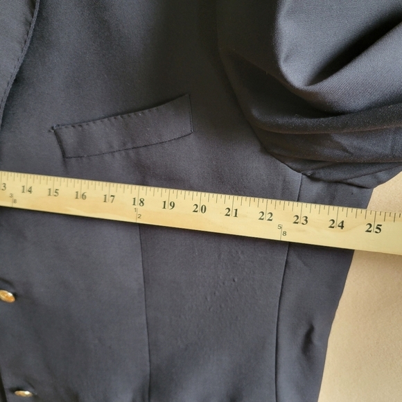 Baroni 100% Wool Super 150s Navy Blazer Size 50R - Picture 5 of 14